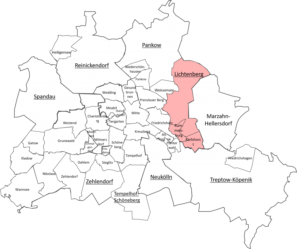 Berlin Lichtenberg Map - The Red Relocators