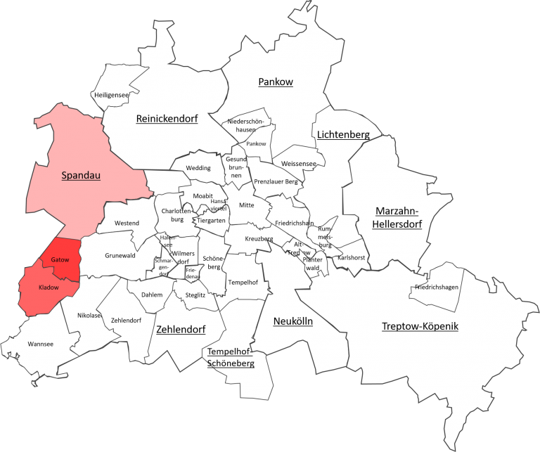 Berlin Spandau Map - The Red Relocators