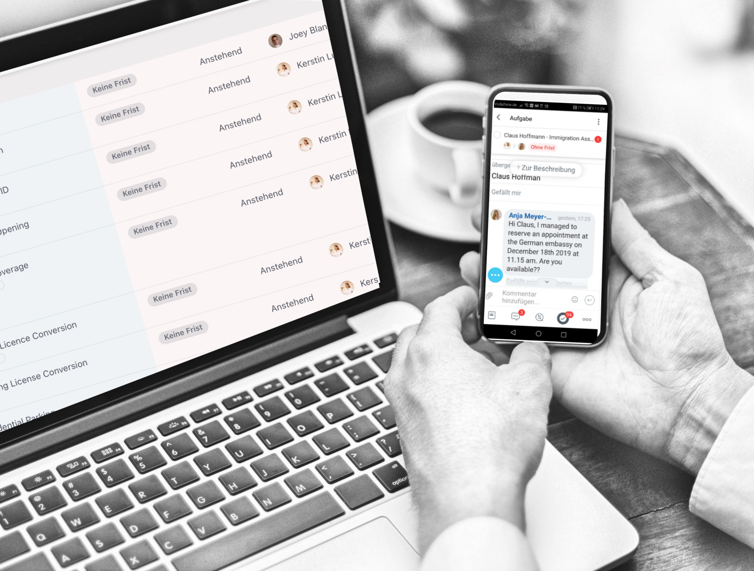 Mobile App für Ihre Mitarbeiter