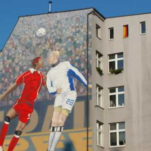 A popular wall paint iin St. Georg, a district which is know for its gay community"